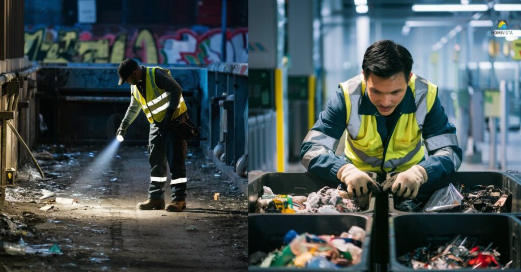 Regular inspection and maintenance of waste disposal areas