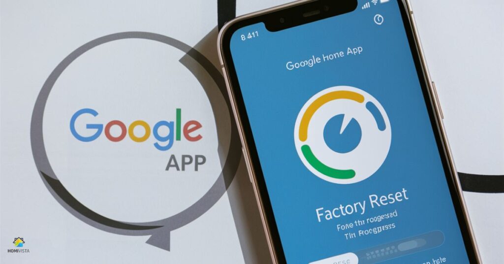 Factory Reset Using the Google Home App