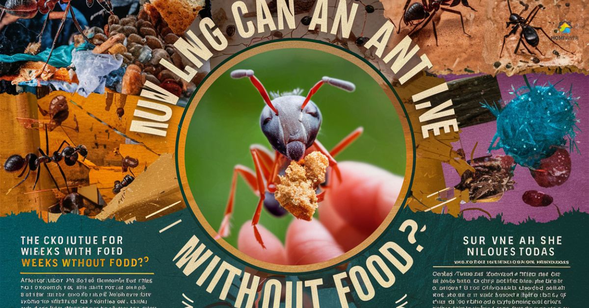 How Long Can an Ant Live Without Food The Survival Strategies of Tiny - Trash Rite