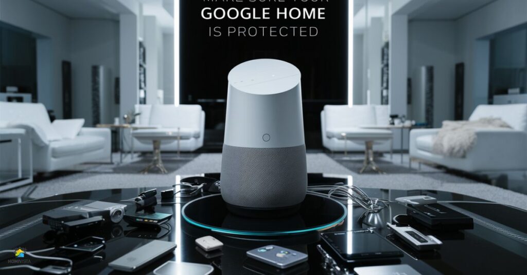 Make sure your google home is protected