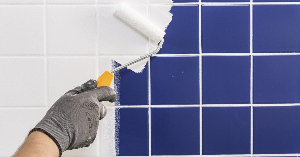 Paint Bathroom Tile