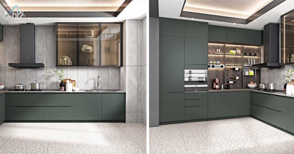 Green Cabinets