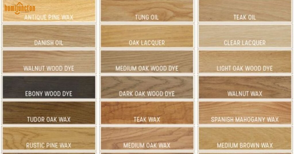 Lighter wood colors