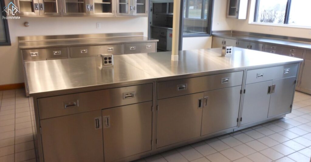 Stainless Steel Countertops: Sleek and Professional