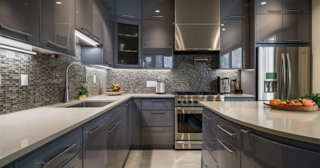 Elevate Your Kitchen with Stunning Modern Grey Cabinets