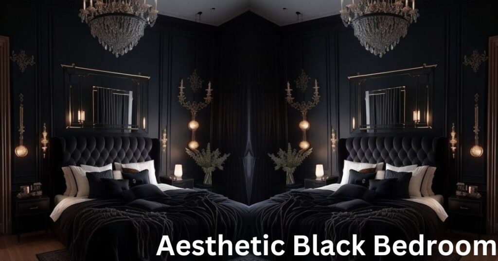 Aesthetic Black Bedroom