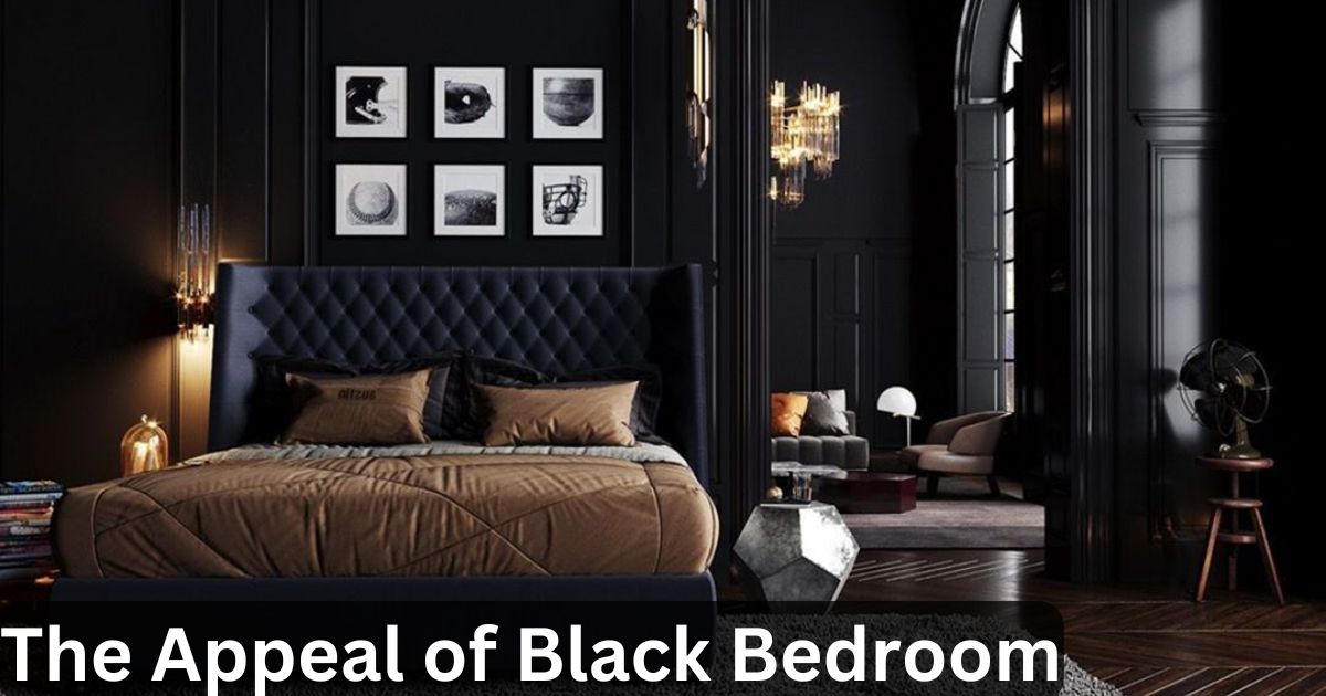 The Appeal of Black Bedrooms