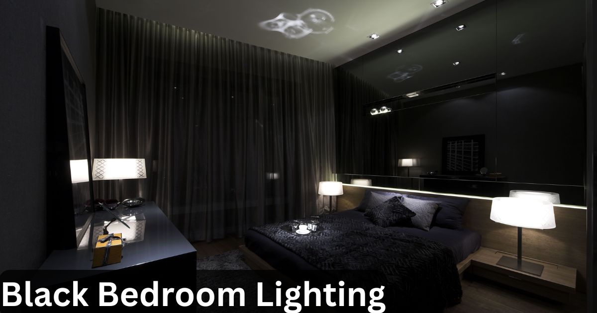 Black Bedroom Lighting