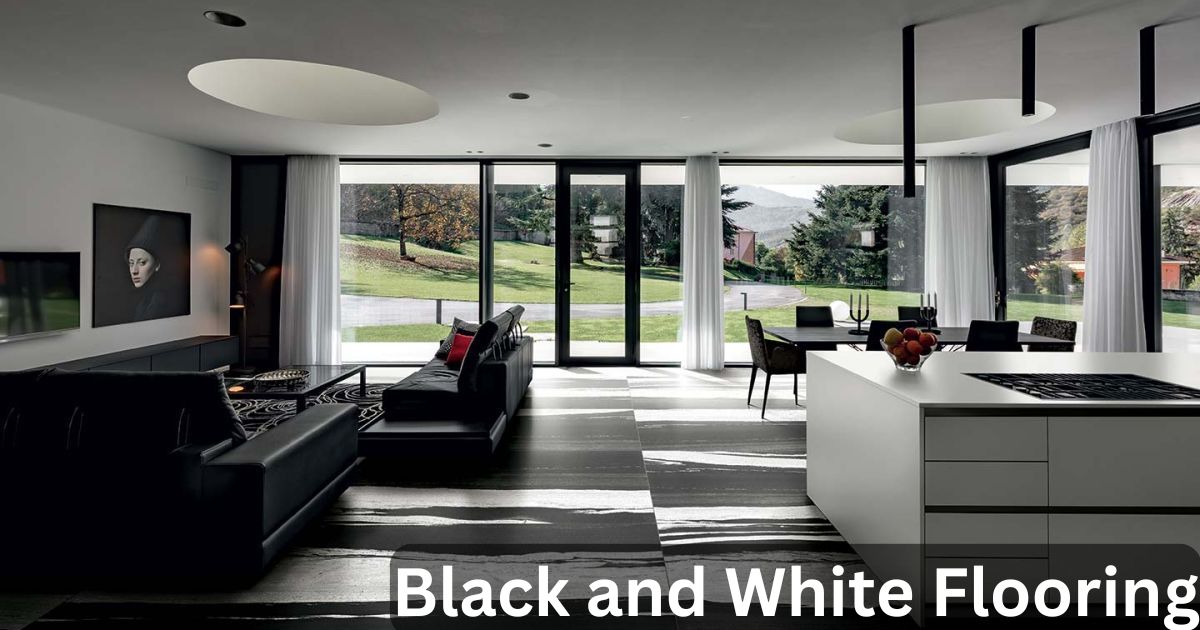 Black and White Flooring