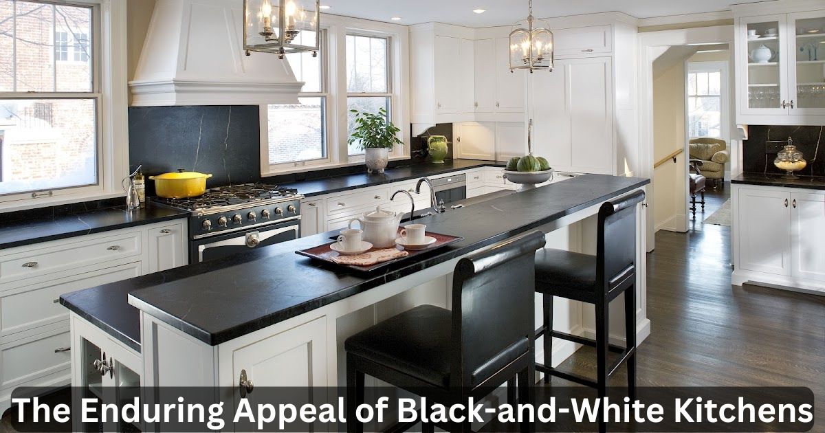 The Enduring Appeal of Black-and-White Kitchens