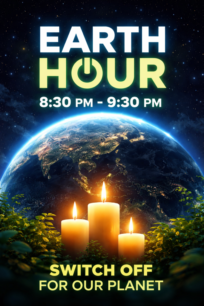 Earth Hour Day: एक घंटा पृथ्वी के नाम